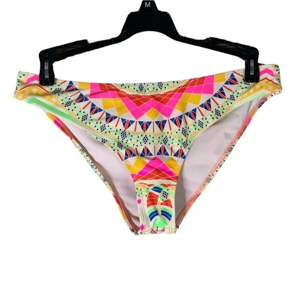 Mara Hoffman Swim Geometric Bikini Bottoms Size Small - Picture 1 of 8